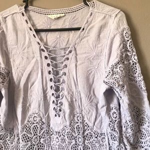 COPY - Light Open Knit Tunic